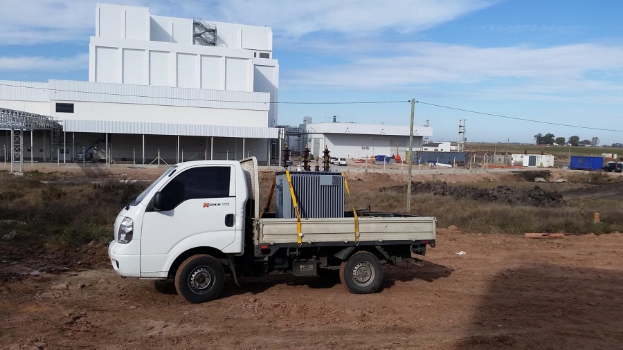 Montaje de sub estaci&oacute;n y tablero